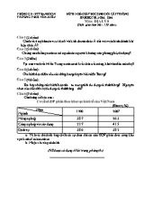 Đề thi khảo sát học sinh giỏi cấp trường năm học 2015 - 2016. lần môn Địa lý 8 - Trường THCS Văn Miếu